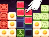 Jeu mobile Food blocks puzzle