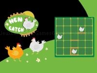 Jeu mobile Catch the hen: lines and dots