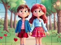Jeu mobile Valentines day jigsaw puzzle