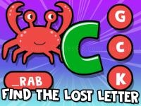 Jeu mobile Find the lost letter