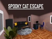 Jeu mobile Spooky cat escape