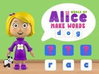 Jeu mobile World of alice   make words
