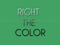 Jeu mobile Right the color