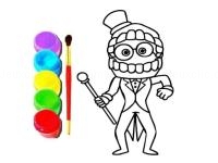 Jeu mobile Digital circus click and paint