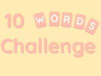 Jeu mobile 10 words challenge