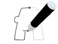 Jeu mobile Letter layout coloring