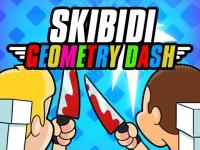 Jeu mobile Skibidi geometry dash