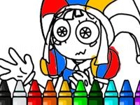 Jeu mobile Pomni coloring book