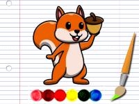 Jeu mobile Squirrel coloring adventure