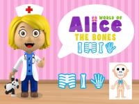 Jeu mobile World of alice   the bones