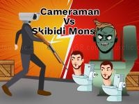 Jeu mobile Cameraman vs skibidi monster : fun battle