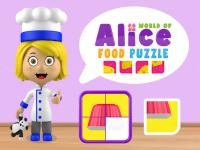 Jeu mobile World of alice   food puzzle