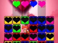 Jeu mobile Falling hearts