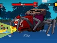 Jeu mobile Pirate block craft monster shooter