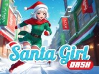 Jeu mobile Santa girl dash