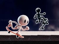 Jeu mobile Black and white stickman