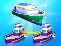 Jeu mobile Boat merge &amp; race