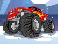 Jeu mobile Monster truck wheels winter