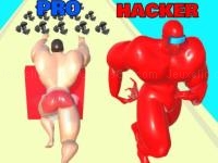 Jeu mobile Muscle runner rush race 3d