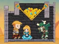 Jeu mobile Hero rescue: pull the pin