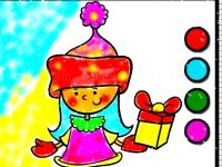 Jeu mobile Easy coloring santaclaus
