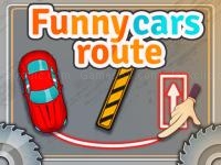 Jeu mobile Funny cars route