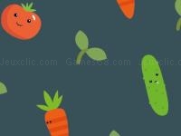 Jeu mobile Garden rush. vegetables escape