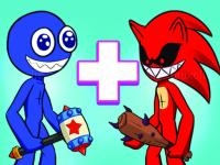 Jeu mobile Merge rainbow friends