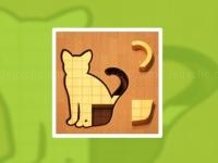 Jeu mobile Animal puzzle shape