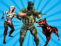 Jeu mobile Good guys vs bad boys zombie
