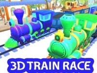 Jeu mobile Play train racing 3d