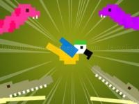Jeu mobile Blocky parrot
