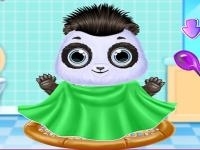 Jeu mobile Panda baby dress up