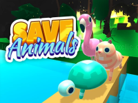 Jeu mobile Save animals: forest fire