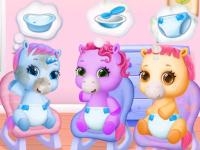 Jeu mobile Baby pony sisters care