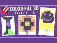 Color fill 3d