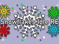 Jeu mobile Snowflakes idle re
