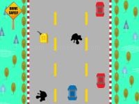 Car on the road