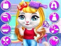 Jeu mobile Chic baby kitty hair salon