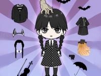 Jeu mobile Vlinder girl dress up