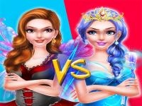 Jeu mobile Pro fairy princess dress up vs witch makeup