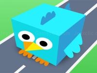 Jeu mobile Stacky bird zoo run: super casual flying bird game