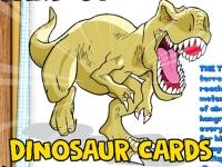 Jeu mobile Dinosaur cards game