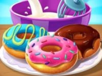 Jeu mobile Donuts cooking challenge game