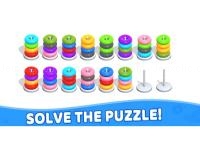 Jeu mobile Color hoop stack - puzzle