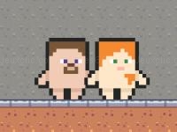 Jeu mobile Pixi steve alex herobrine