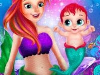 Jeu mobile Mermaid newborn baby care