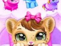 Jeu mobile My leopard baby care