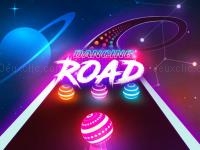 Jeu mobile Dancing road: color bal