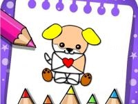 Jeu mobile Easy coloring valentine
